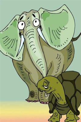  The Elephant and the Tortoise - Een verhaal van onverwachte vriendschap en list!