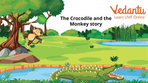 “The Monkey and the Crocodile” – A Tale That Bites With Wisdom and Laughter!